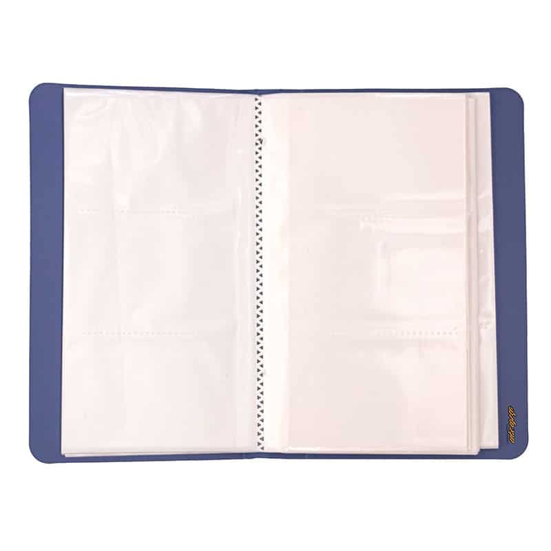 آلبوم کارت ویزیت 240 عددی آبی کومه