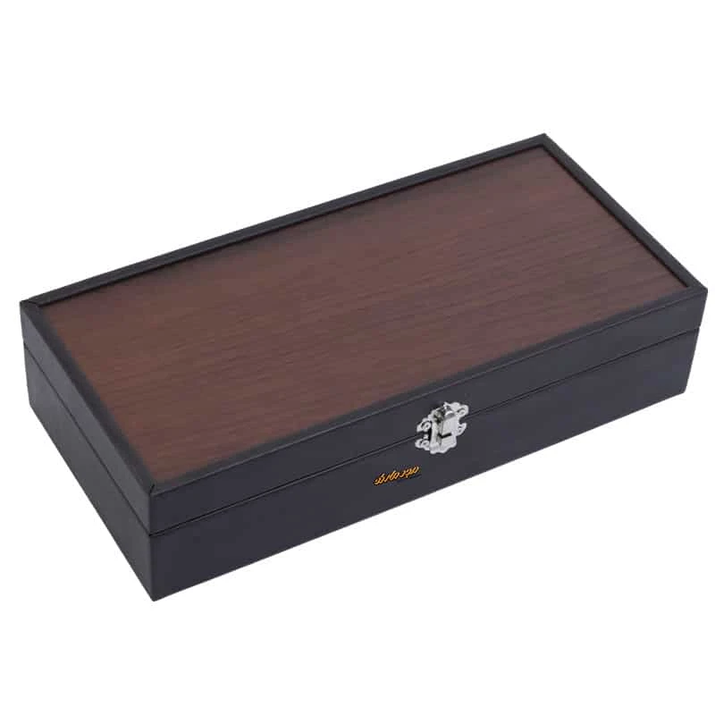 جعبه چوبی گواش 12 عددی رزا (1)