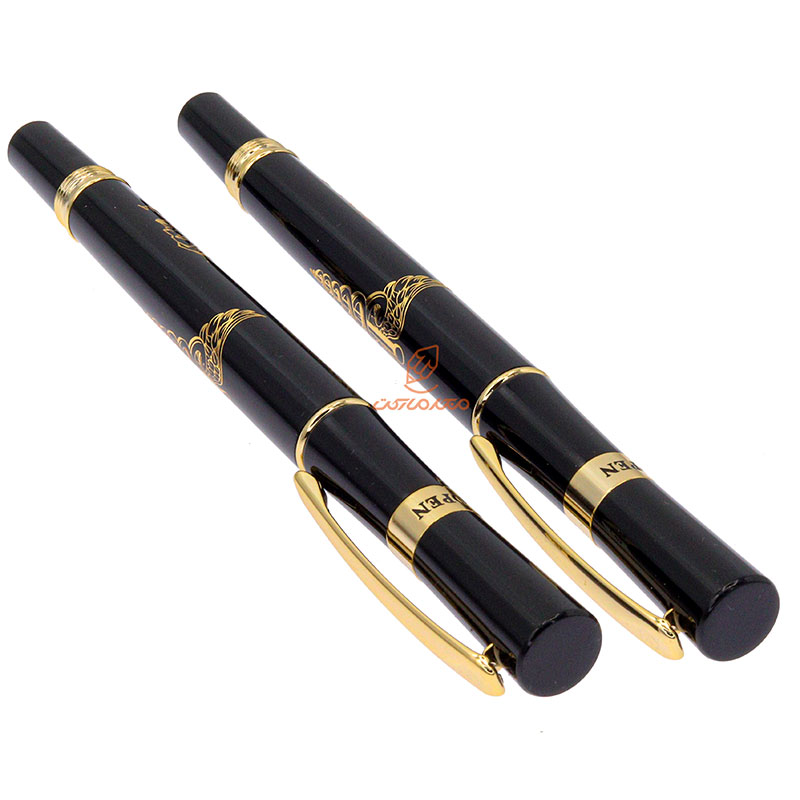 ست خودنویس روان نویس مشکی یوروپن مدل IBN SINA (12)