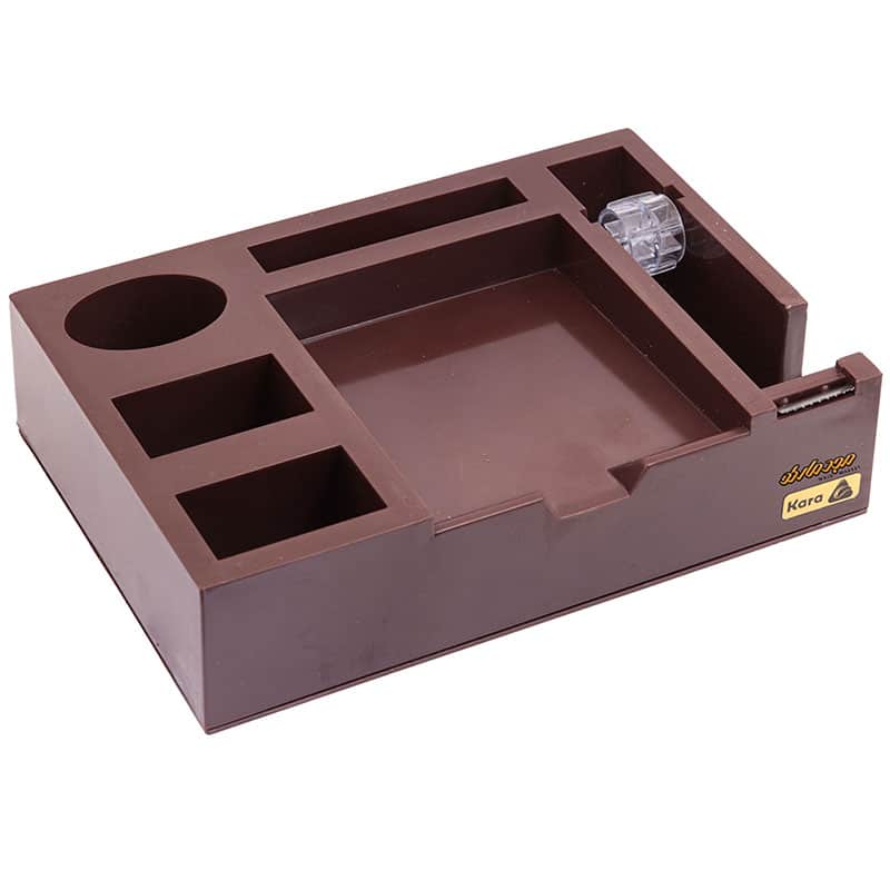 ست اداری رومیزی قهوه ای کارا 2000