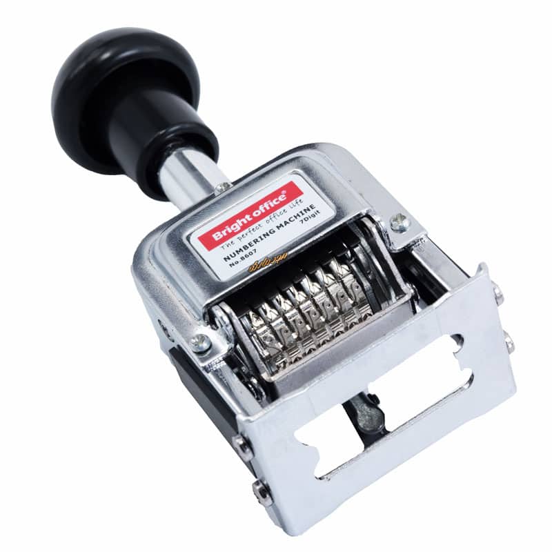 مهر شماره زن (نمراتور) 7رقم اتوماتیک مدل BRIGHT OFFICE 8607 (6)