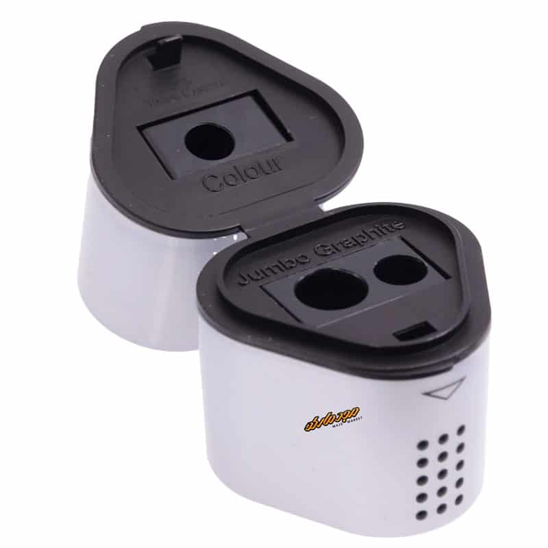 تراش 3 سوراخ مخزن دار نقره ای فابرکاستل (2)