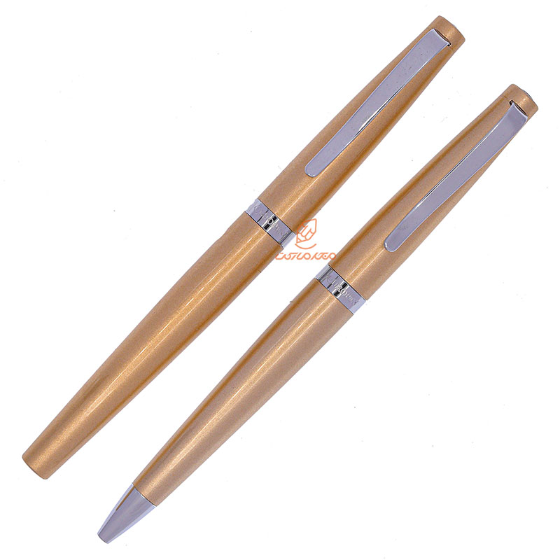 ست خودکار خودنویس طلایی یوروپن مدل VITA (2)