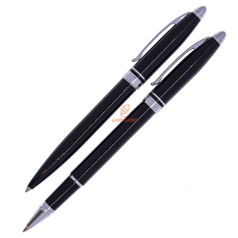 ست خودکار روان نویس مشکی یوروپن مدل LINE