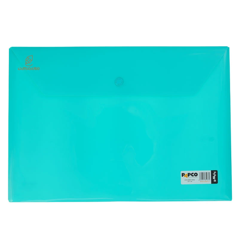 پوشه پلاستیکی دکمه دار A4 کد 105 پاپکو PAPCO (5)