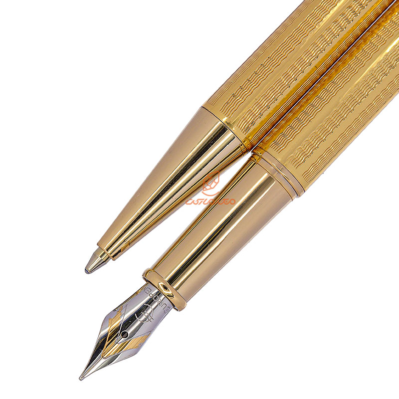 ست خودکار خودنویس طلایی یوروپن مدل FLASH (8)