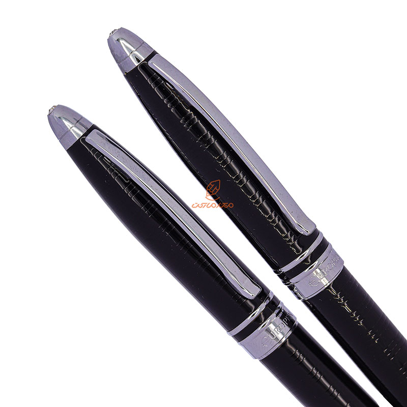 ست خودکار روان نویس مشکی یوروپن مدل LINE (2)