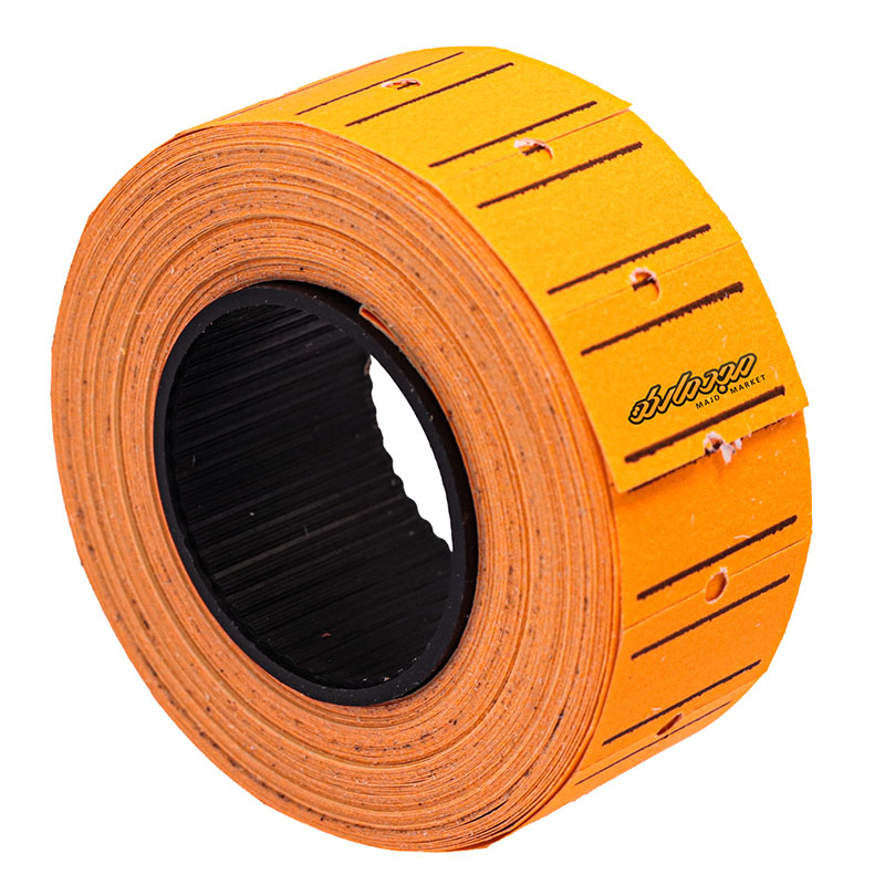 رول برچسب قیمت زن نارنجی تانکس ترکیه TANEX