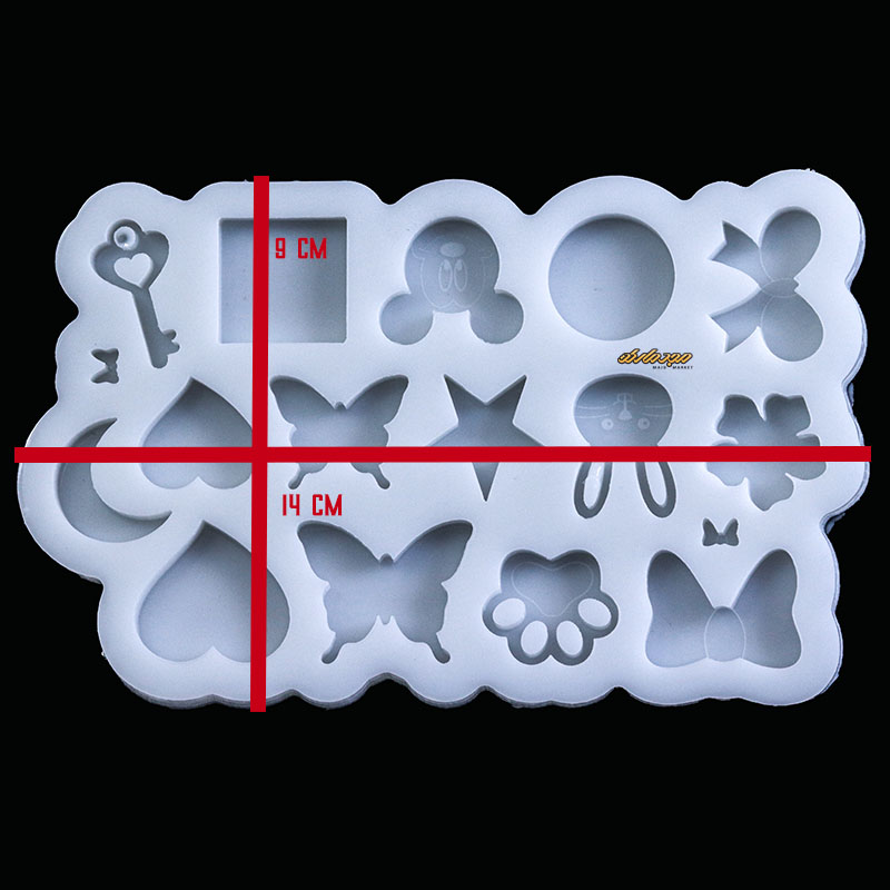 قالب سیلیکونی آویز سلنا (1)