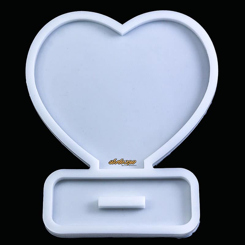 قالب سیلیکونی استند قلب سلنا