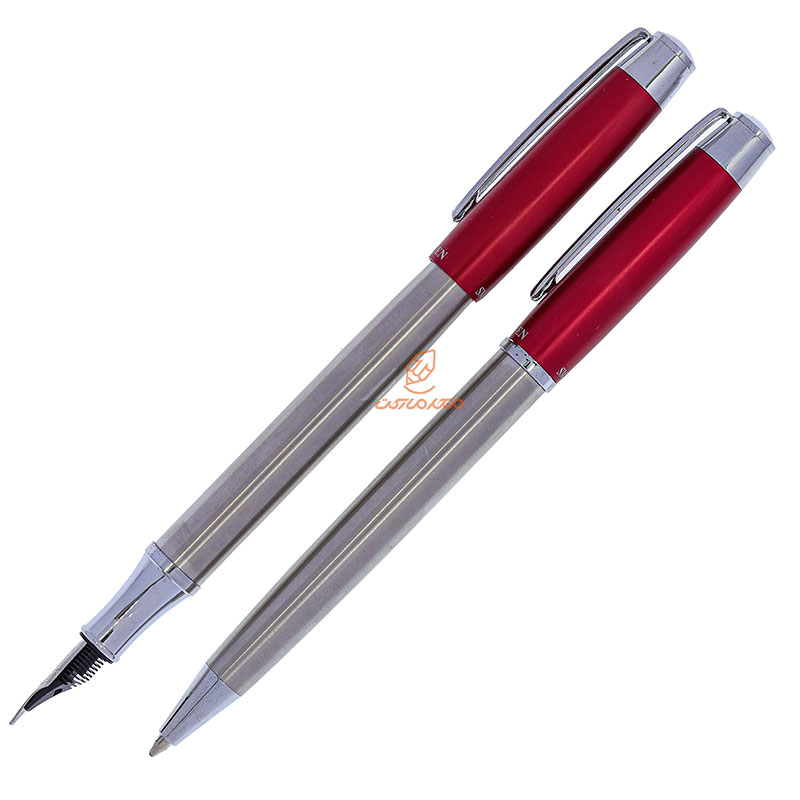 ست خودکار خودنویس قرمز یوروپن مدل SMART (6)