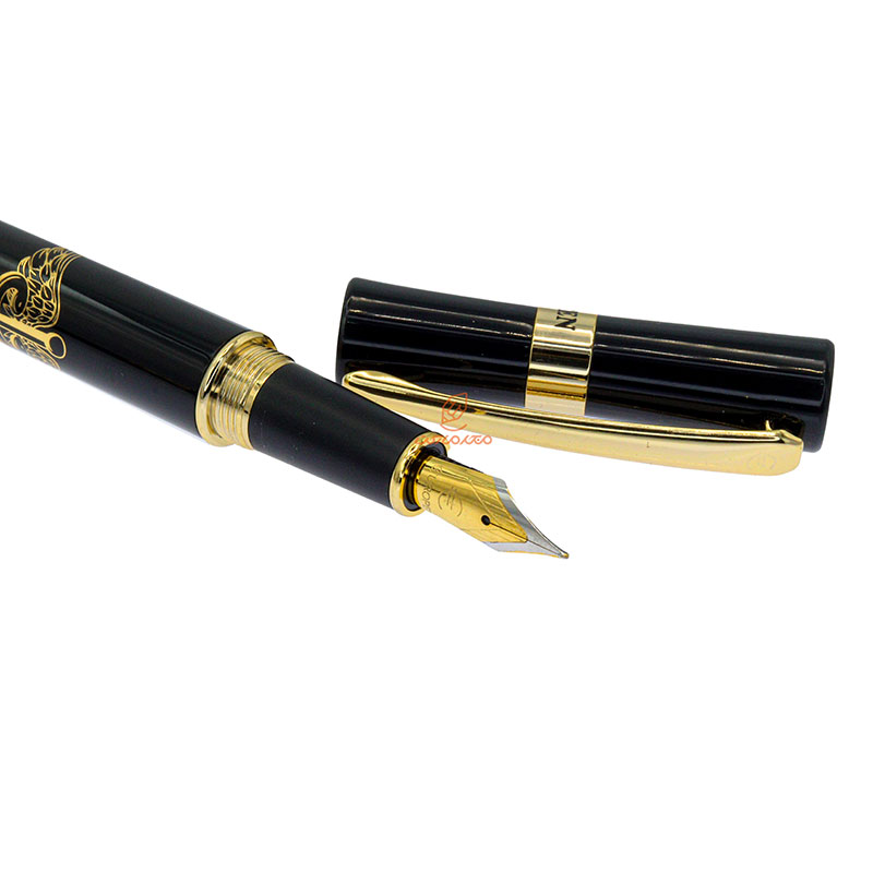 ست خودنویس روان نویس مشکی یوروپن مدل IBN SINA (17)