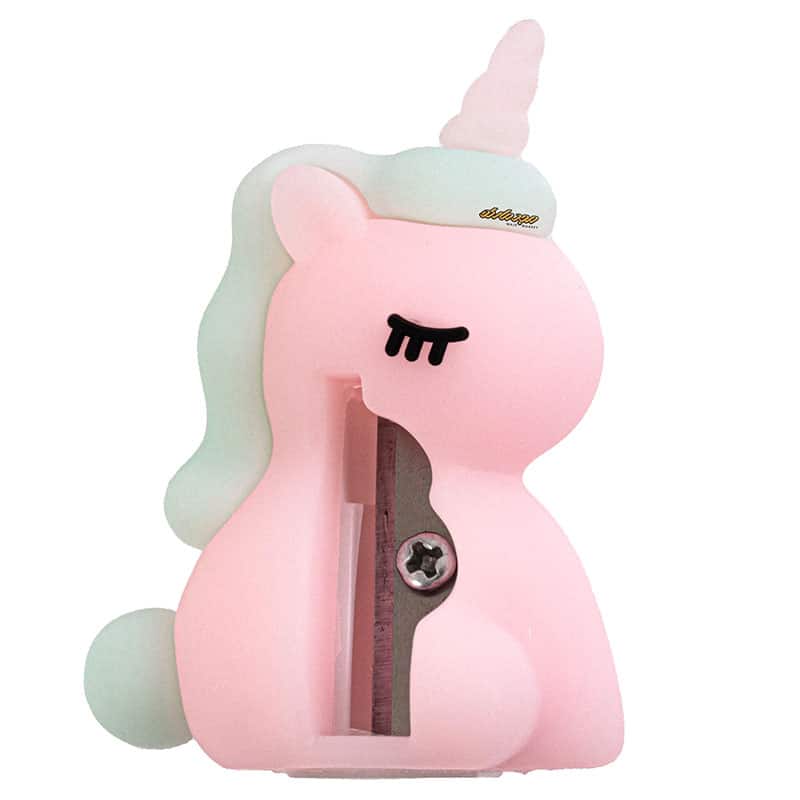 تراش سیلیکونی صورتی طرح یونی کورن 7670 (1)