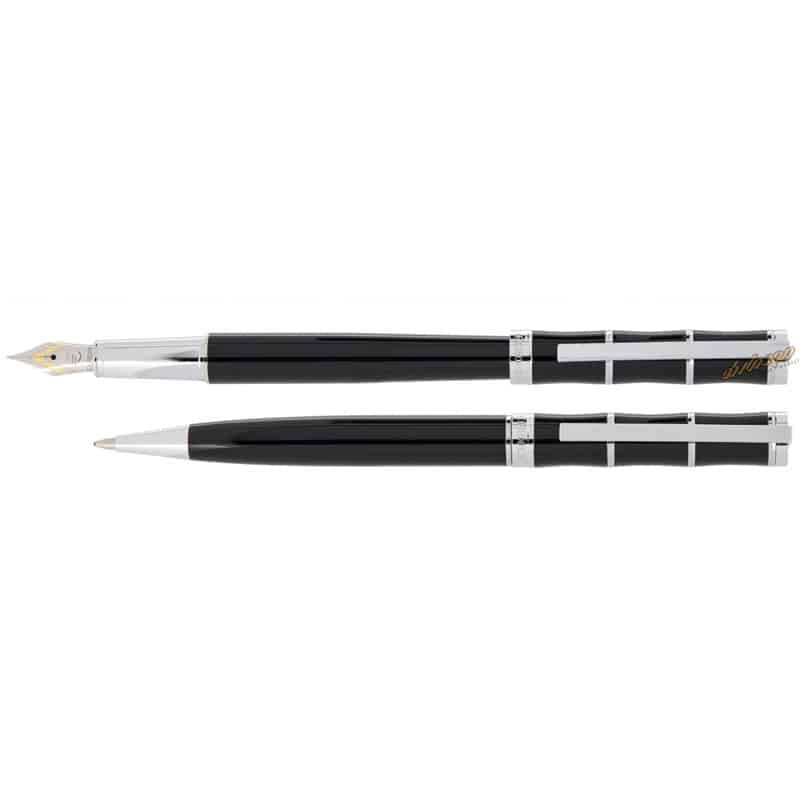 ست خودکار خودنویس مشکی یوروپن مدل AMAZON