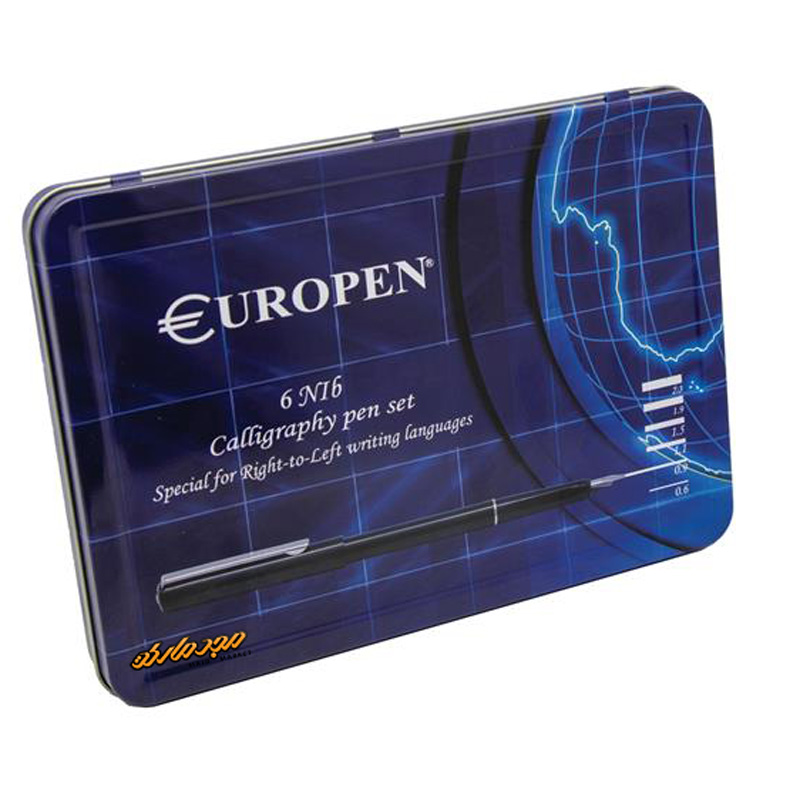 ست خودنویس 6 نوک (خوشنویسی) یوروپن مدل مانیسکریپ (3)