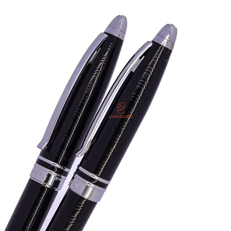 ست خودکار روان نویس مشکی یوروپن مدل LINE (3)