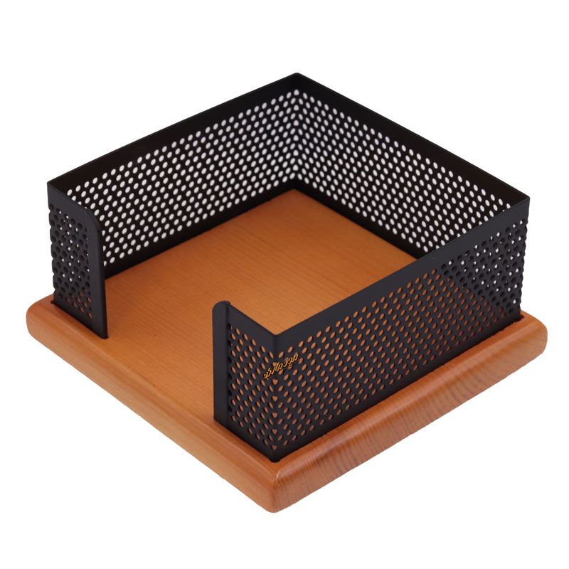 جا یادداشت توری چوب و فلز قهوه ای روشن VZ-137 وافر