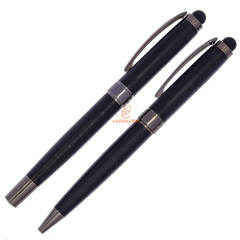 ست خودکار خودنویس مشکی مات یوروپن مدل TOTAK (3)