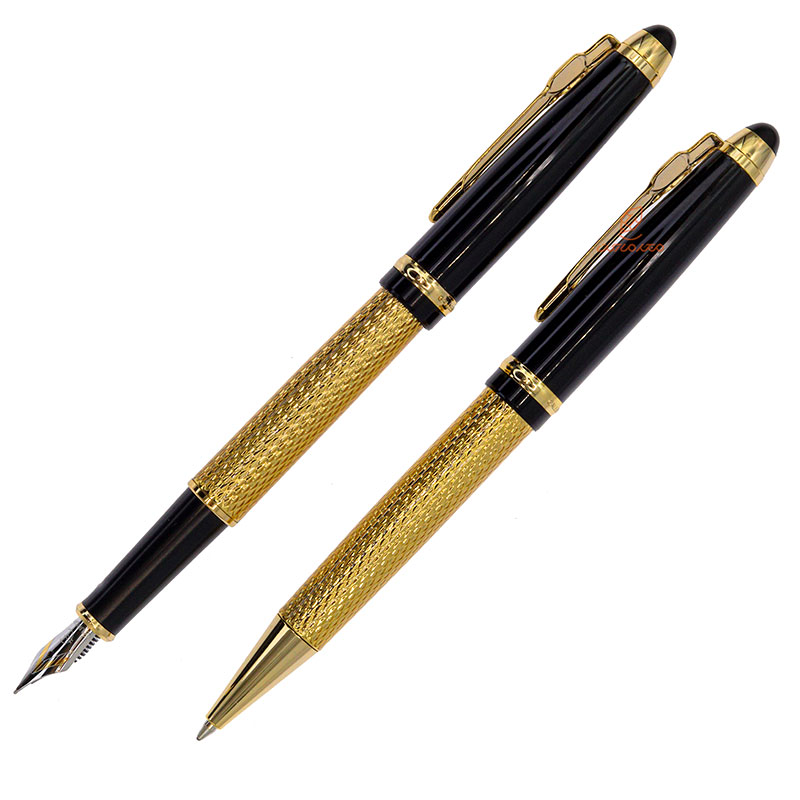 ست خودکار خودنویس نیمه طلایی مشکی یوروپن مدل GALLERY (1)