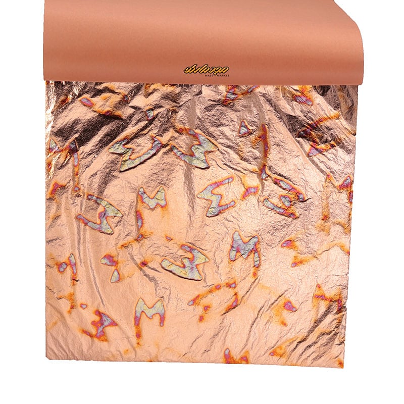 ورق طلا طرح دار 25 برگی کد 09 صنایع هنری آرتیست