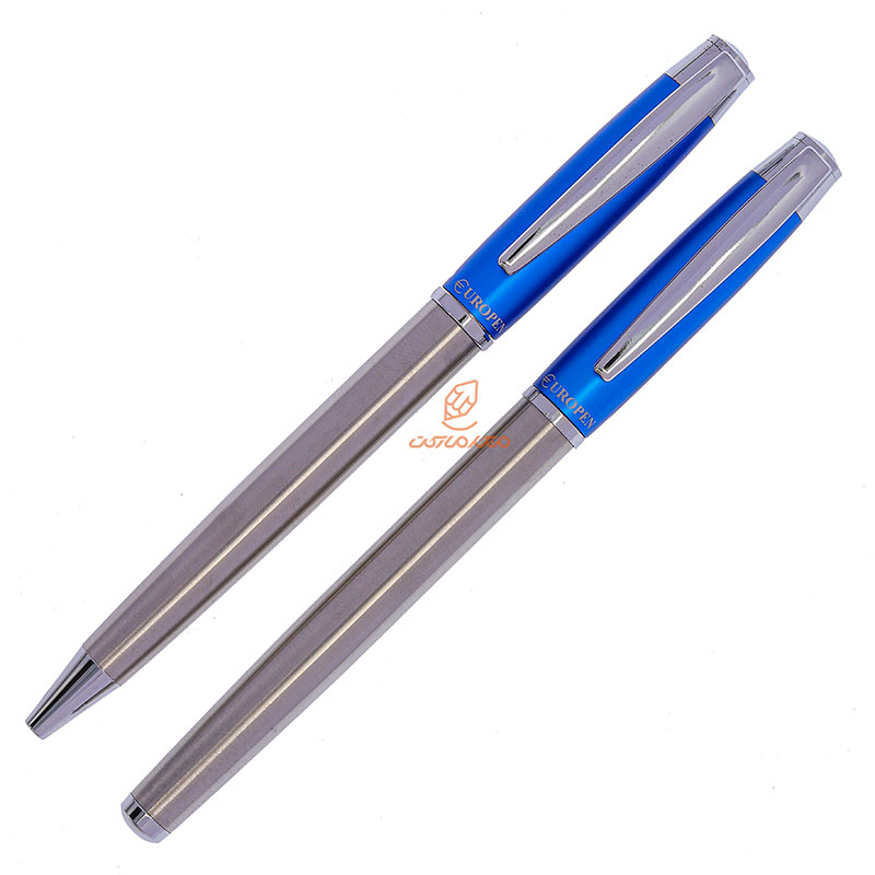 ست خودکار خودنویس آبی یوروپن مدل SMART (2)