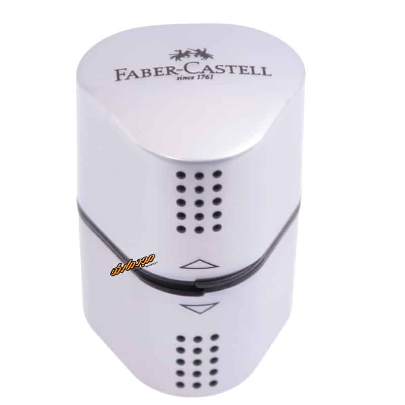 تراش 3 سوراخ مخزن دار نقره ای فابرکاستل (1)