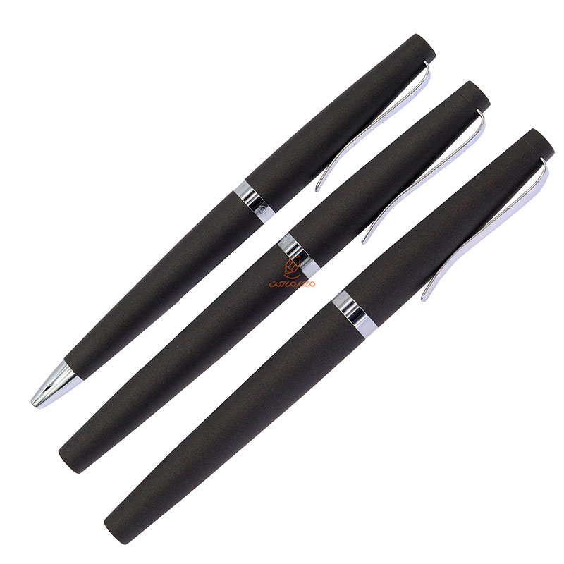 ست خودکار خودنویس روان نویس طوسی مات یوروپن مدل VITA (7)