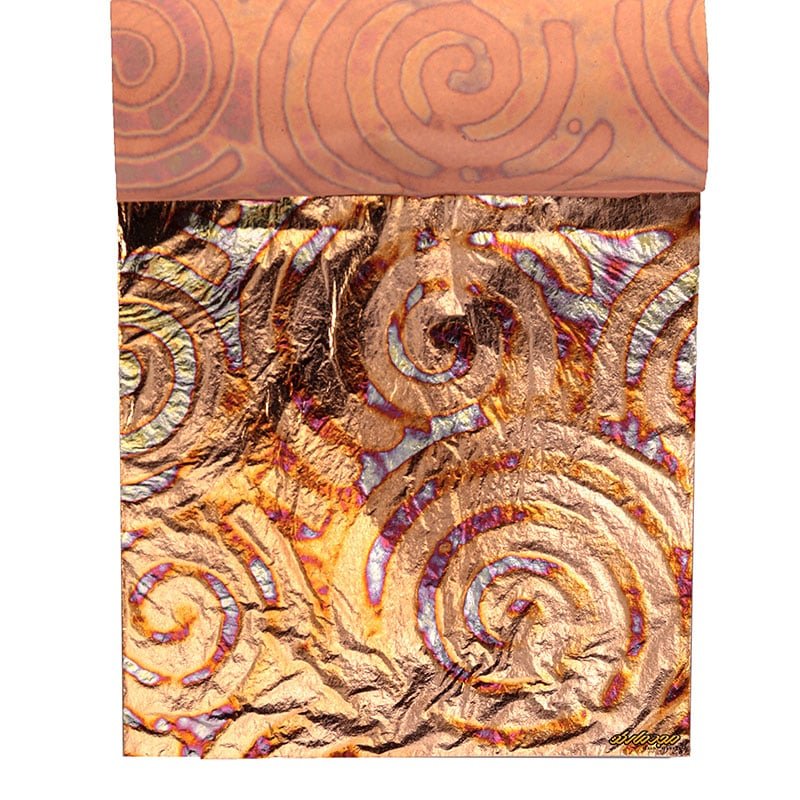 ورق طلا طرح دار 25 برگی کد 20 صنایع هنری آرتیست