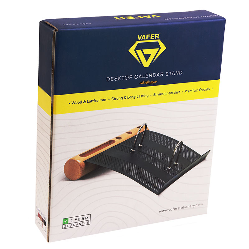 پایه تقویم چوب و فلز وافر 187 VAFER (4)