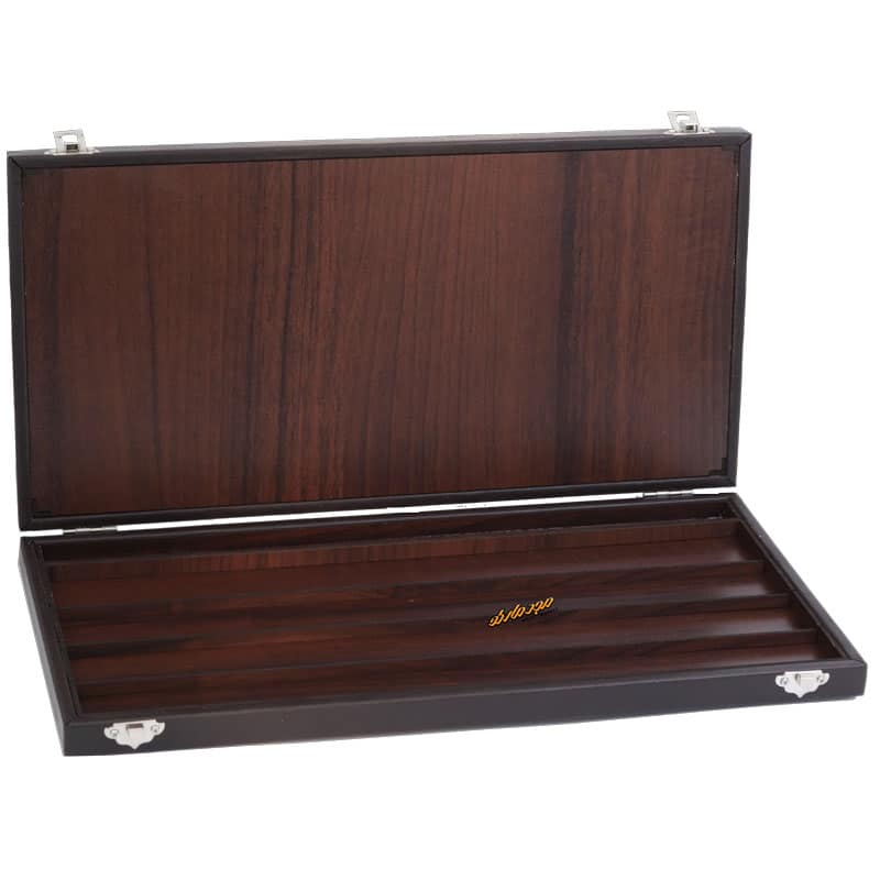 جعبه چوبی قرص آبرنگ آقامیری رزا