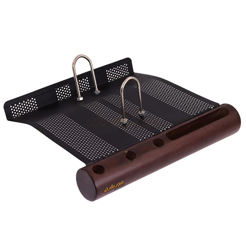 پایه تقویم چوب و فلز قهوه ای تیره وافر 187 VAFER