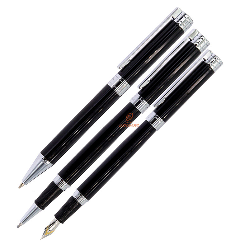 ست خودکار خودنویس روان نویس مشکی یوروپن مدل FULL (5)