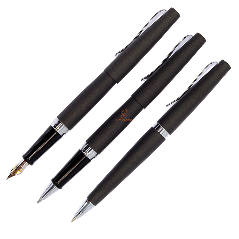 ست خودکار خودنویس روان نویس طوسی مات یوروپن مدل VITA (1)