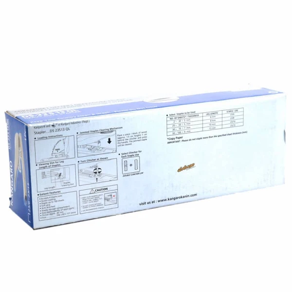 منگنه صحافی دی اس کانگرو مدل KANGORO DS-23 S 13 QL (2)