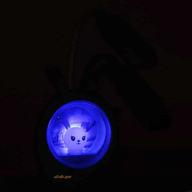 چراغ مطالعه رومیزی HK33222 زرد طرح خرگوش