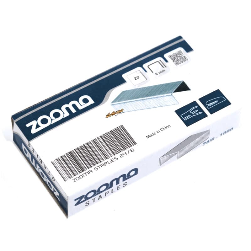 سوزن منگنه 24/6 سفید زوما