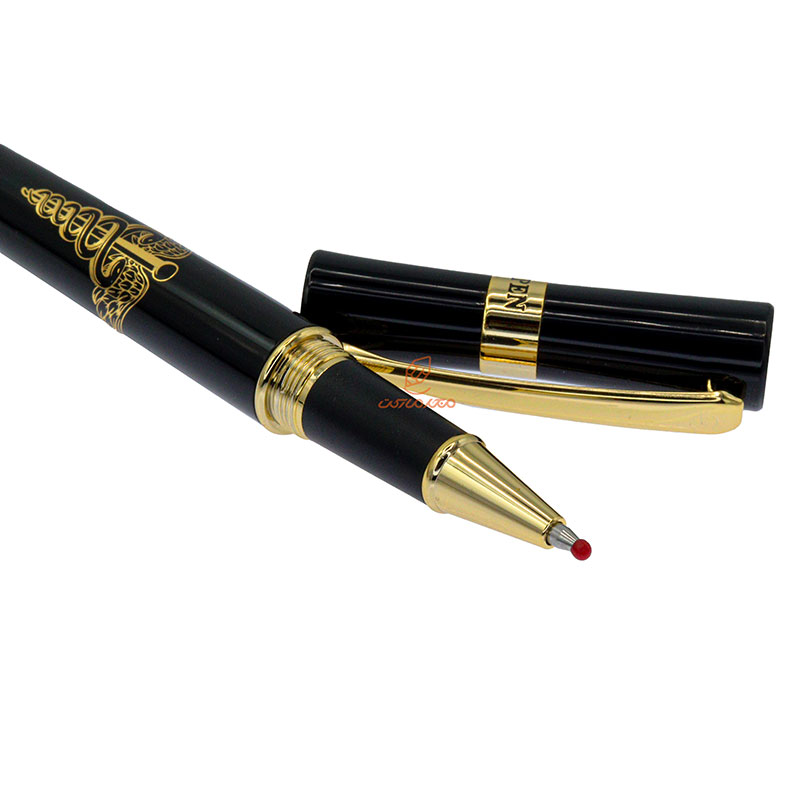 ست خودنویس روان نویس مشکی یوروپن مدل IBN SINA (19)