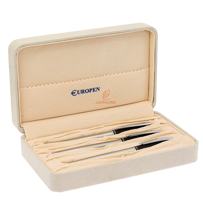 ست خودکار خودنویس روان نویس مشکی یوروپن مدل SMART (7)