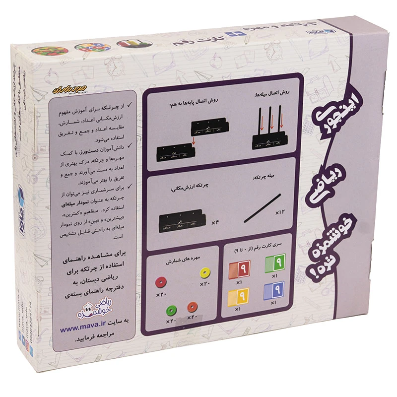 چرتکه ارزش مکانی و اعداد ماوا (5)