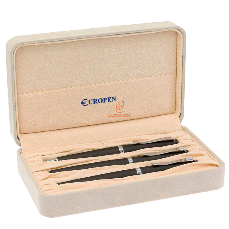 ست خودکار خودنویس روان نویس طوسی مات یوروپن مدل VITA (2)