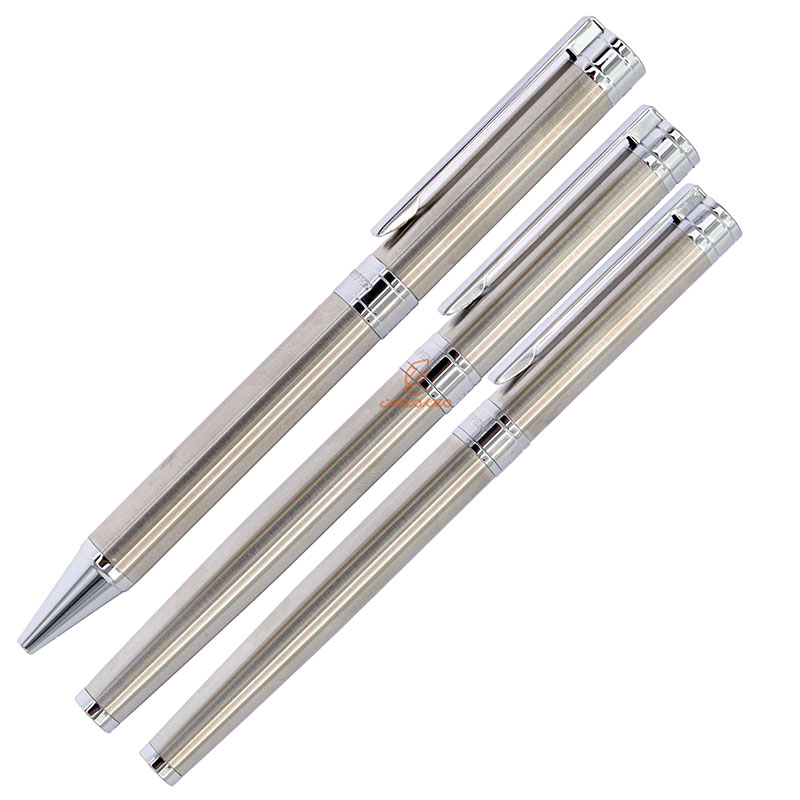 ست خودکار خودنویس روان نویس استیل یوروپن مدل FULL (2)