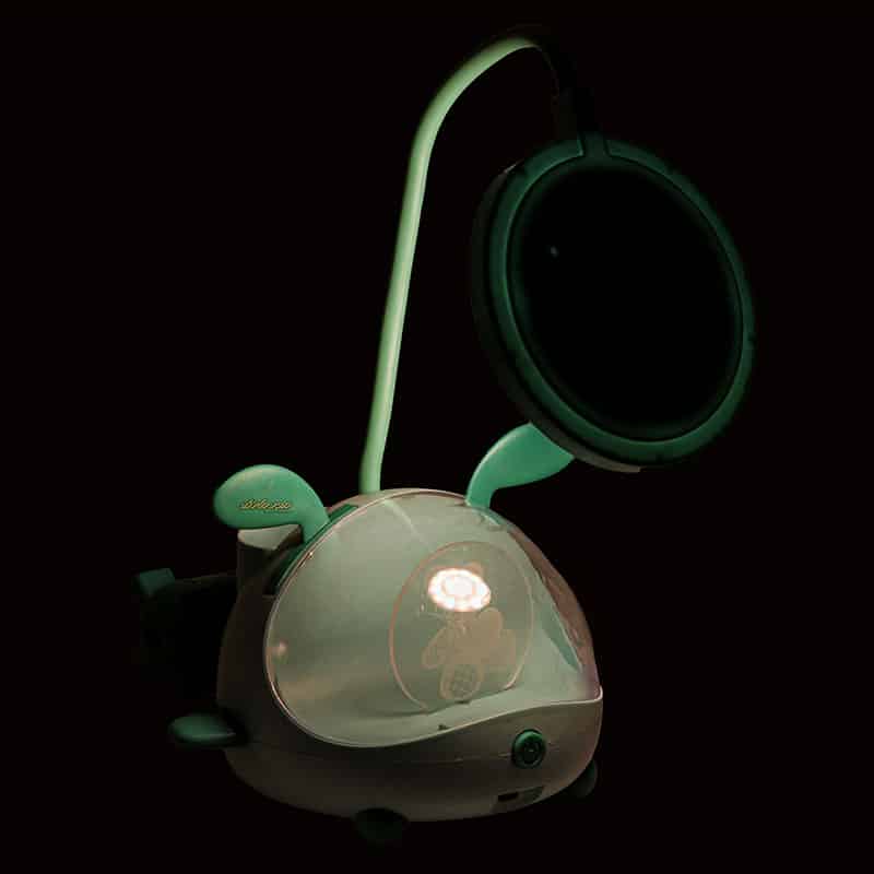 چراغ مطالعه رومیزی YX2183 سبز طرح هواپیما (6)