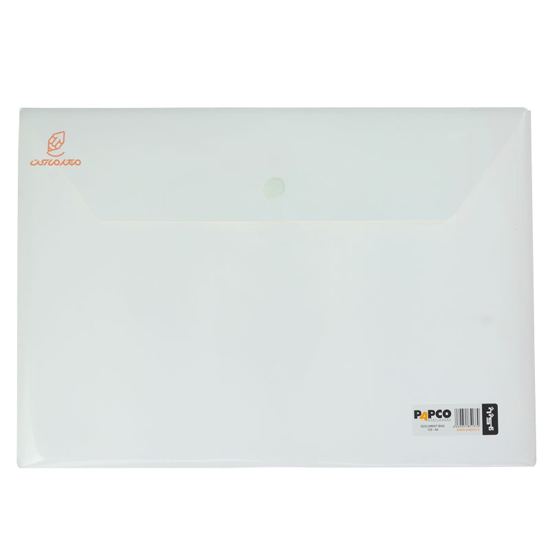 پوشه پلاستیکی دکمه دار A4 کد 105 پاپکو PAPCO (3)