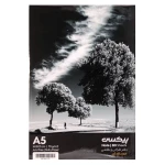 دفتر طراحی A5 طرح درخت پیکسی