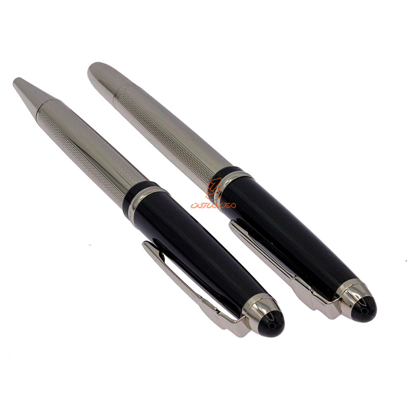 ست خودکار خودنویس نیمه مشکی کروم یوروپن مدل GALLERY (5)