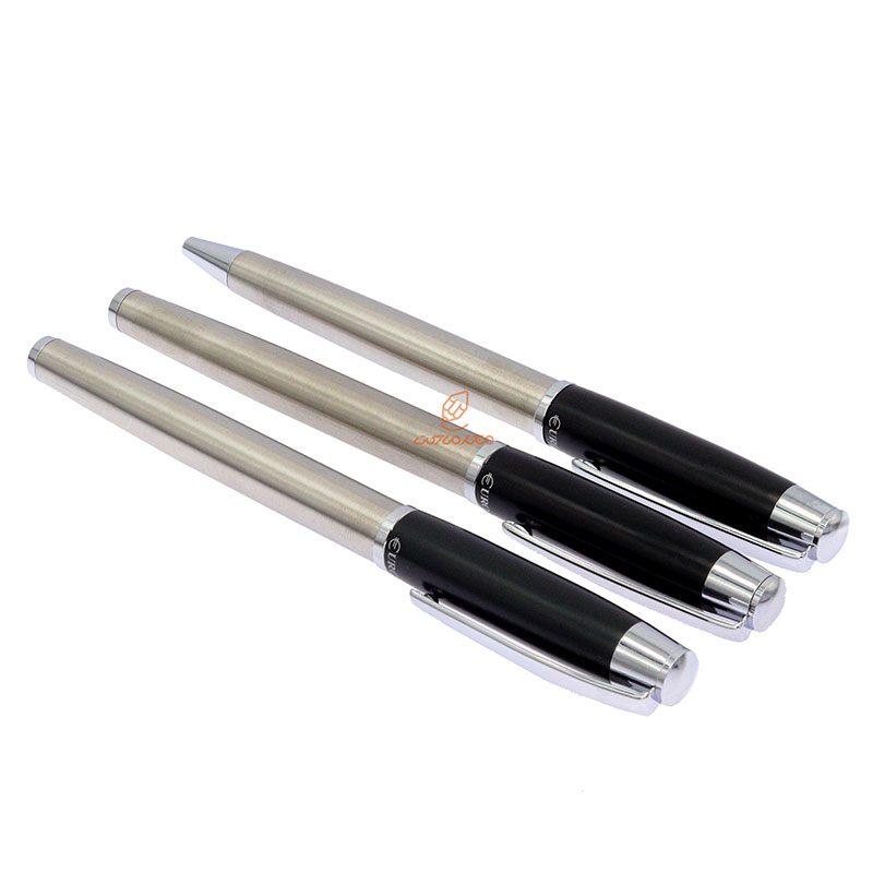 ست خودکار خودنویس روان نویس مشکی یوروپن مدل SMART (1)