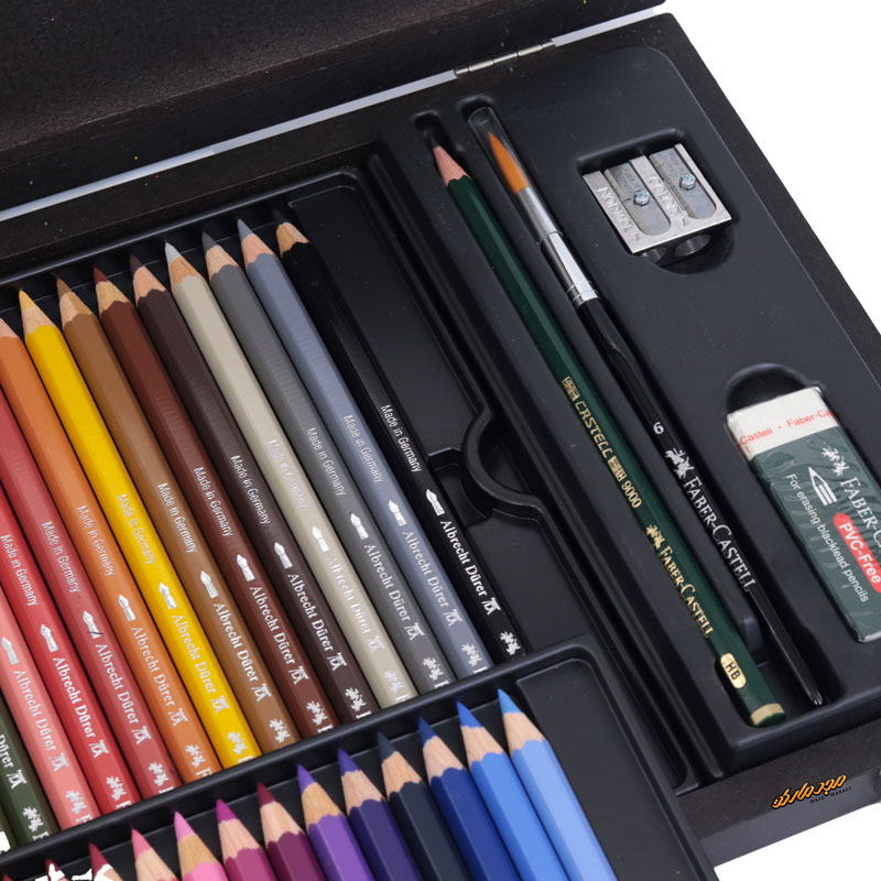مداد آبرنگی 48 رنگ آلبرشت دوور فابرکاستل (7)