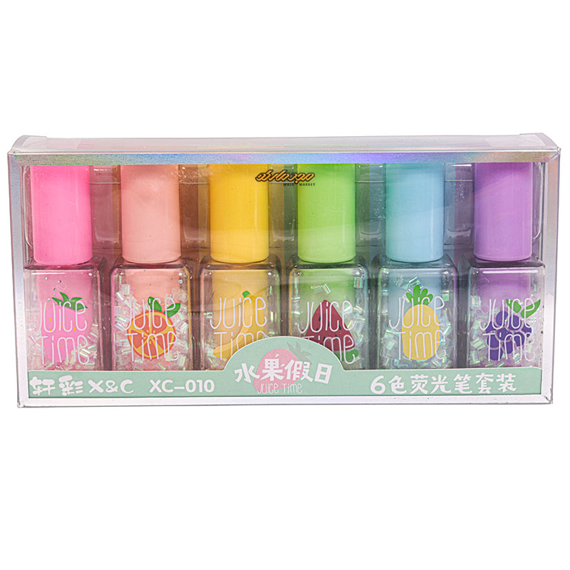 ماژیک علامت گذاربسته ای 6 رنگ طرح لاک (1)