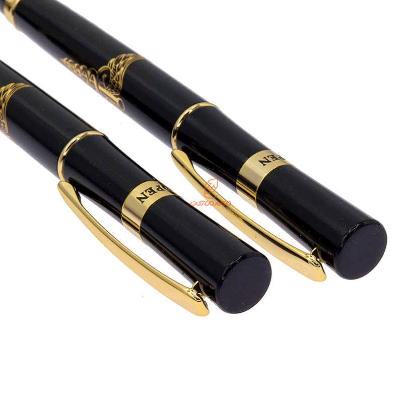 ست خودنویس روان نویس مشکی یوروپن مدل IBN SINA (11)