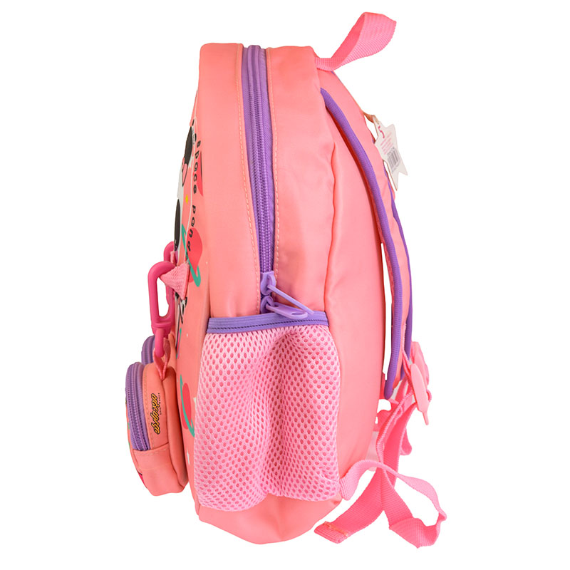 کوله پشتی مهد کودکی صورتی طرح پاندا مدل کینگ 2146 (4)